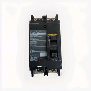 SQUARE D QGL22200LW Type QGL Circuit Breaker 2 Pole 200 Amp